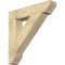 Ekena Millwork Traditional Slat Rough Sawn Bracket, Douglas Fir, 6"W x 32"D x 32"H BKT06X32X32TRA06RDF - alternate 1